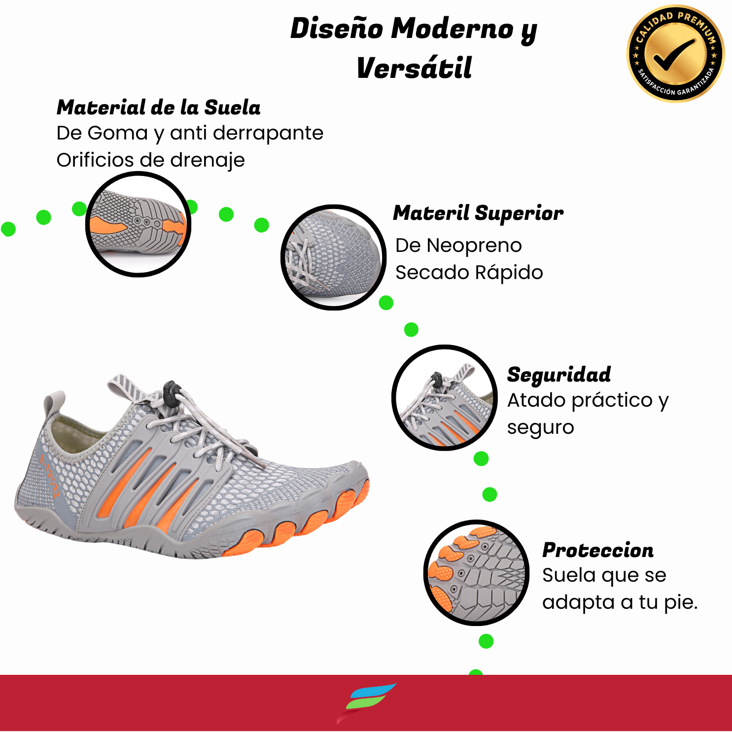 Tenis de Agua para Hombre y Mujer
