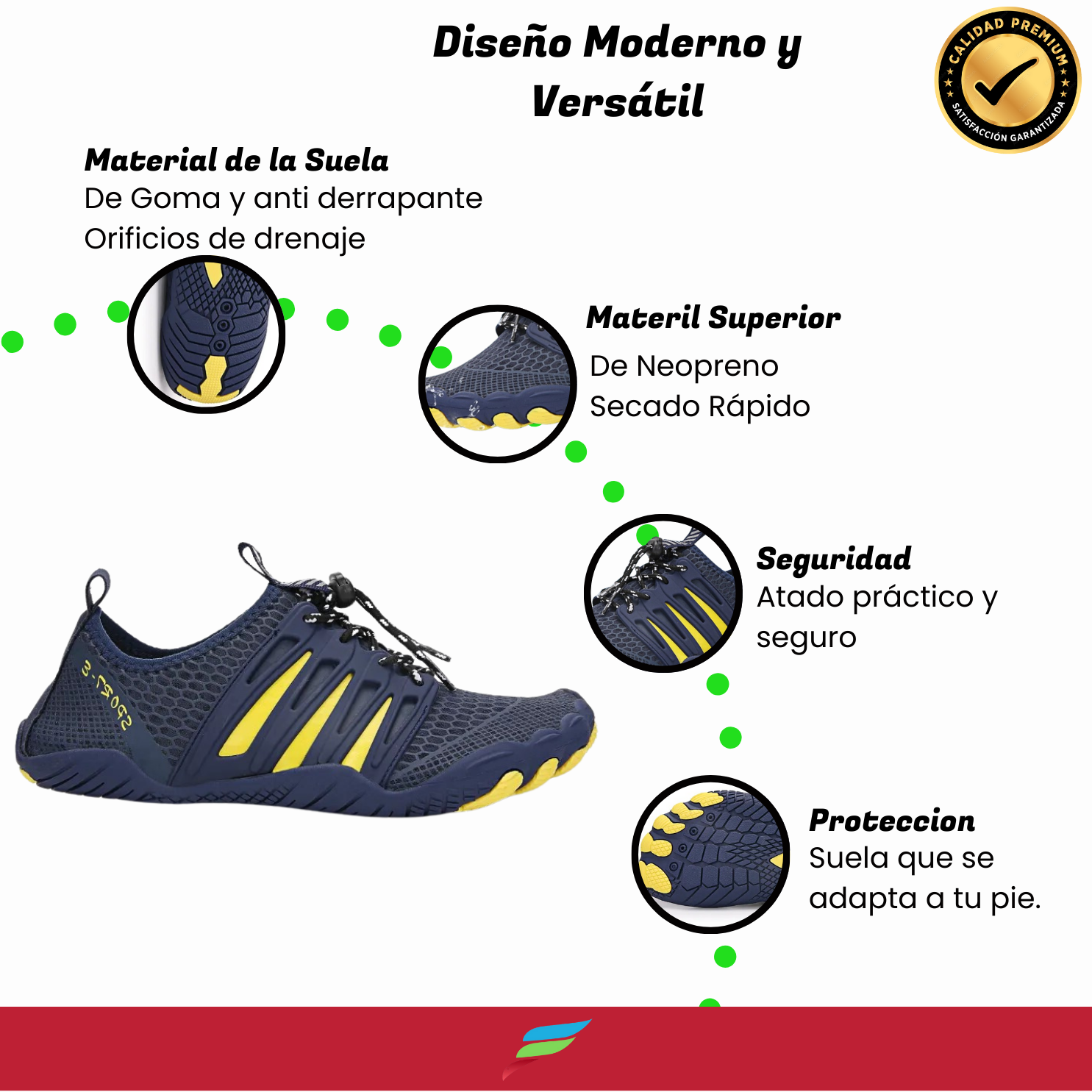 Tenis de Agua para Hombre y Mujer
