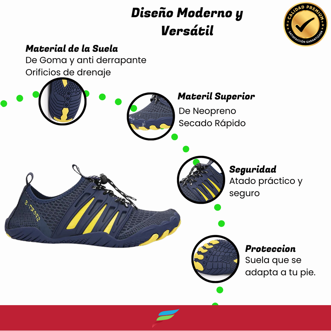 Tenis de Agua para Hombre y Mujer