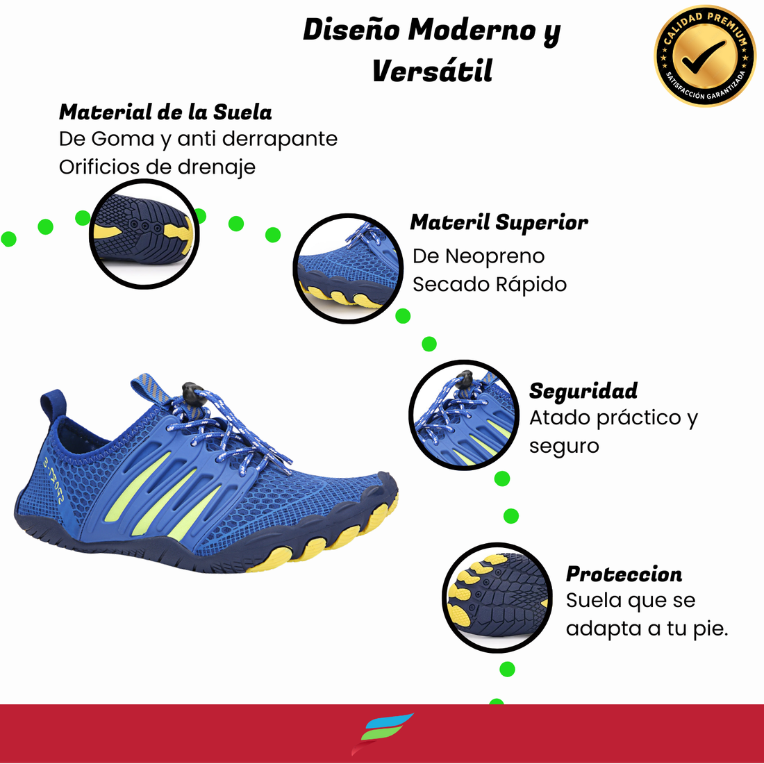 Tenis de Agua para Hombre y Mujer