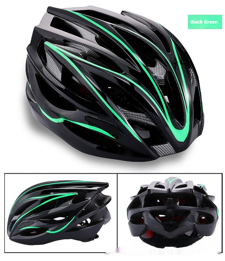 Casco de ciclismo para bicicleta con moldeado integrado, unisex, para bicicleta de montaña