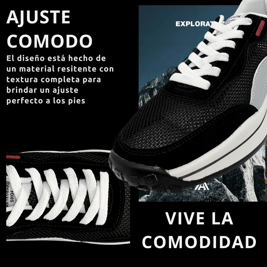 Tenis Gym, Running, Senderismo, Deportivos, Casuales Para Hombre