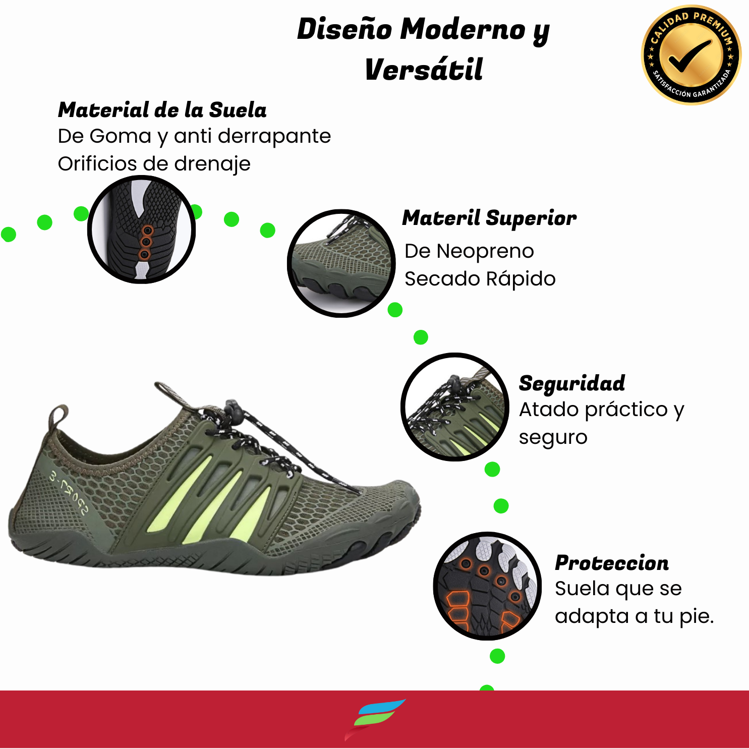 Tenis de Agua para Hombre y Mujer