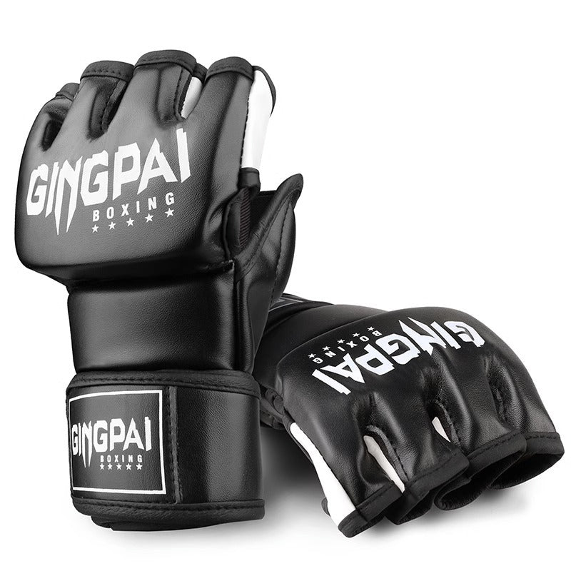 Guantes De Cuero Pu Boxeo Para Kickboxing Mma Muay Thai