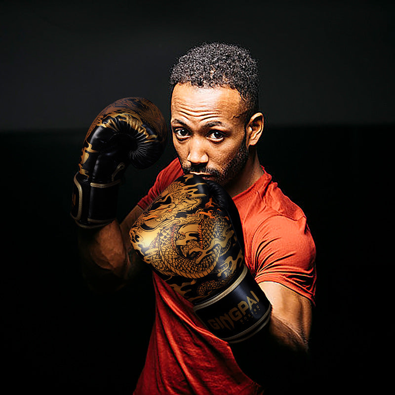 Guantes profesionales de boxeo mma para entrenamiento para hombre