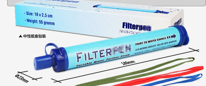 Purificador de agua portátil para exteriores