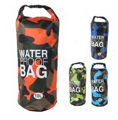 Bolsa impermeable tipo cubo con diseño de camuflaje, bolsa de playa, bolsa impermeable tipo cubo, bolsa impermeable para exteriores, bolsa impermeable