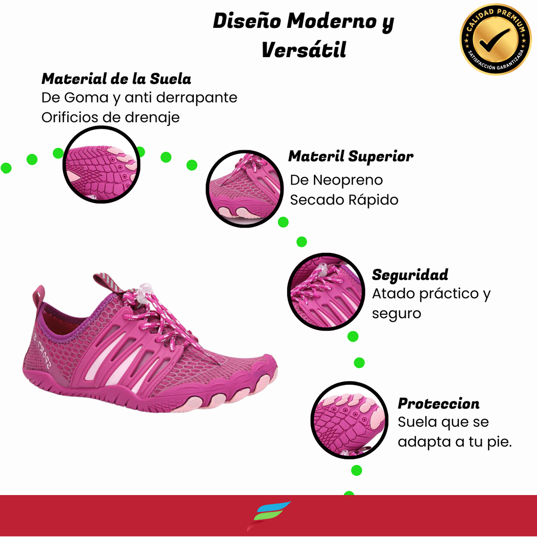 Tenis de Agua para Hombre y Mujer