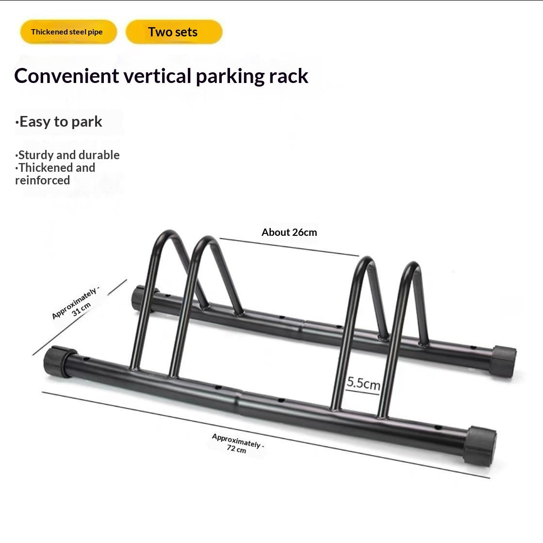 Soporte de estacionamiento vertical para bicicletas de carretera, soporte de reparación para bicicletas de montaña, soporte de exhibición para interiores, colgador de soporte