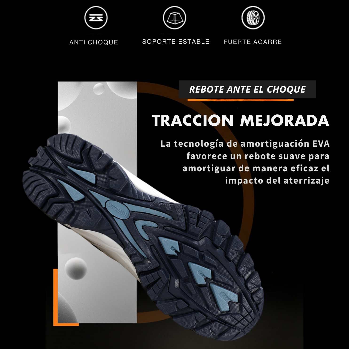 Humtto Tenis Senderismo Para Hombre Montaña Camping Transpirable Tenis Para Trail Botas Senderismo (Blanco Unisex)