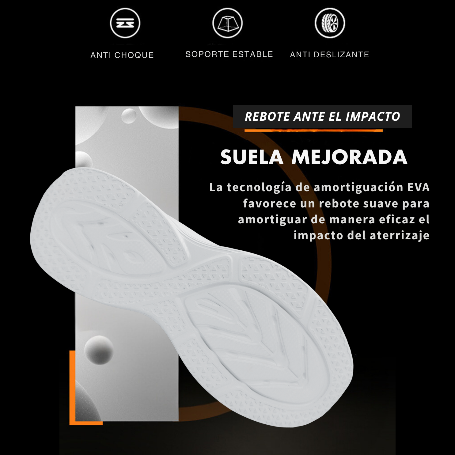 Tenis Para Correr, Deportivos, Running, Senderismo, Casuales Para Hombre (Blanco)