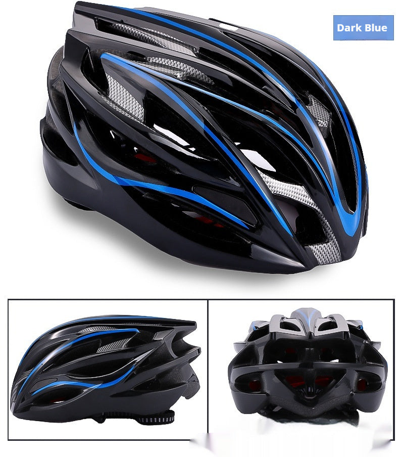 Casco de ciclismo para bicicleta con moldeado integrado, unisex, para bicicleta de montaña
