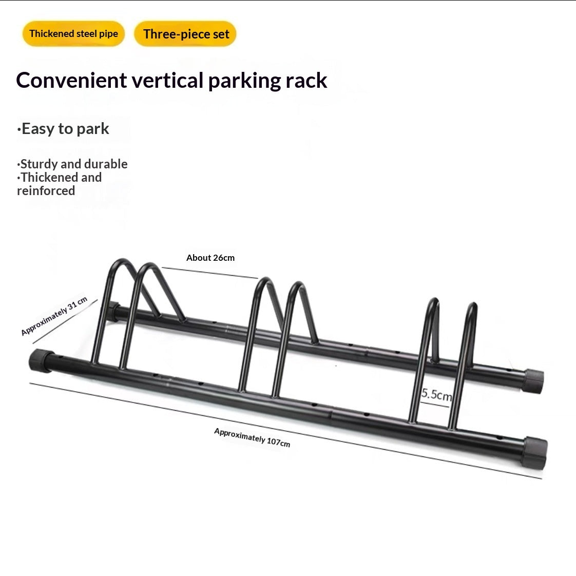 Soporte de estacionamiento vertical para bicicletas de carretera, soporte de reparación para bicicletas de montaña, soporte de exhibición para interiores, colgador de soporte