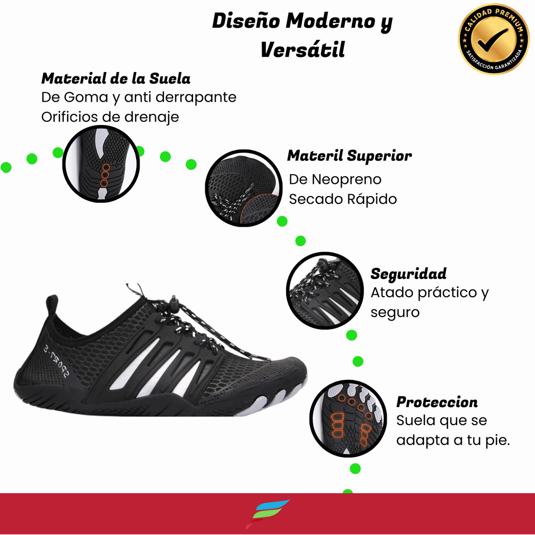 Tenis de Agua para Hombre y Mujer