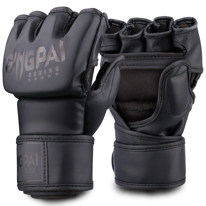 Guantes De Cuero Pu Boxeo Para Kickboxing Mma Muay Thai