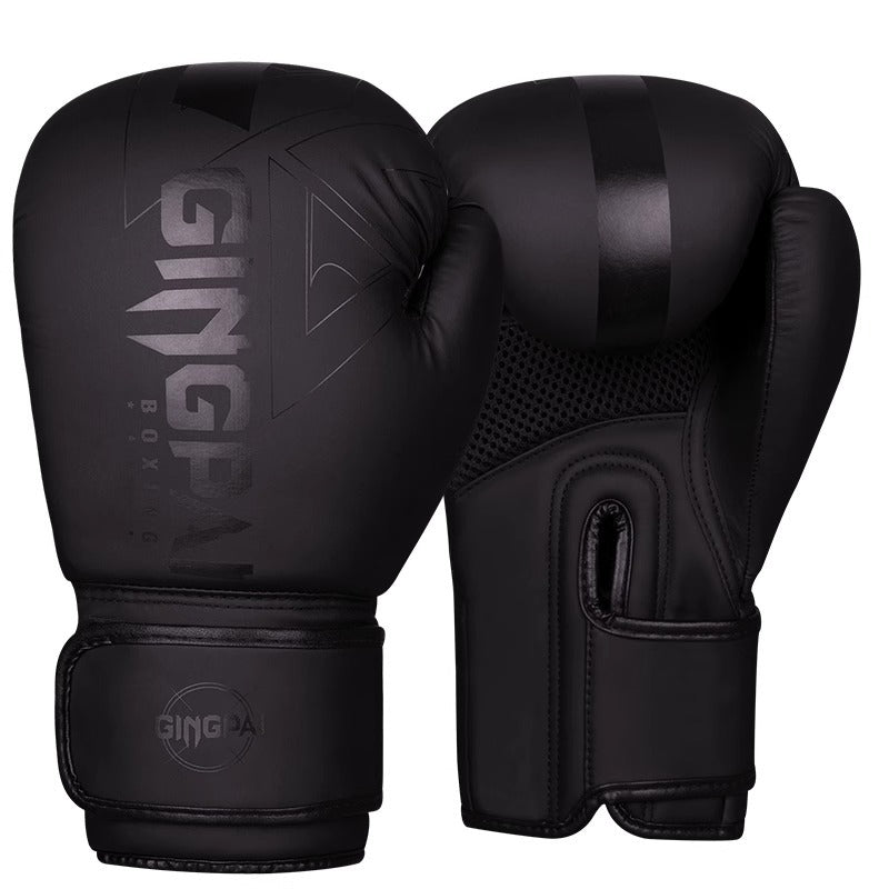 Guantes de boxeo profesionales para entrenamiento de lucha, duraderos.