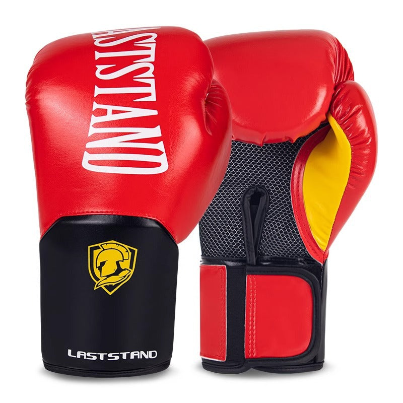 Guantes de entrenamiento de combate de boxeo profesional