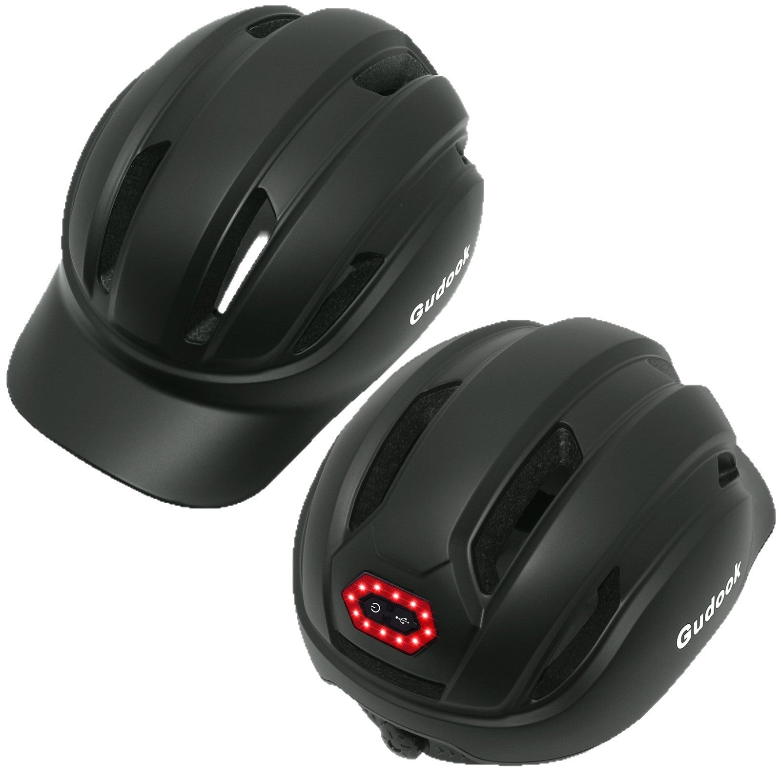 Casco de ciclismo con visera, transpirable, para uso diario, para hombre y mujer