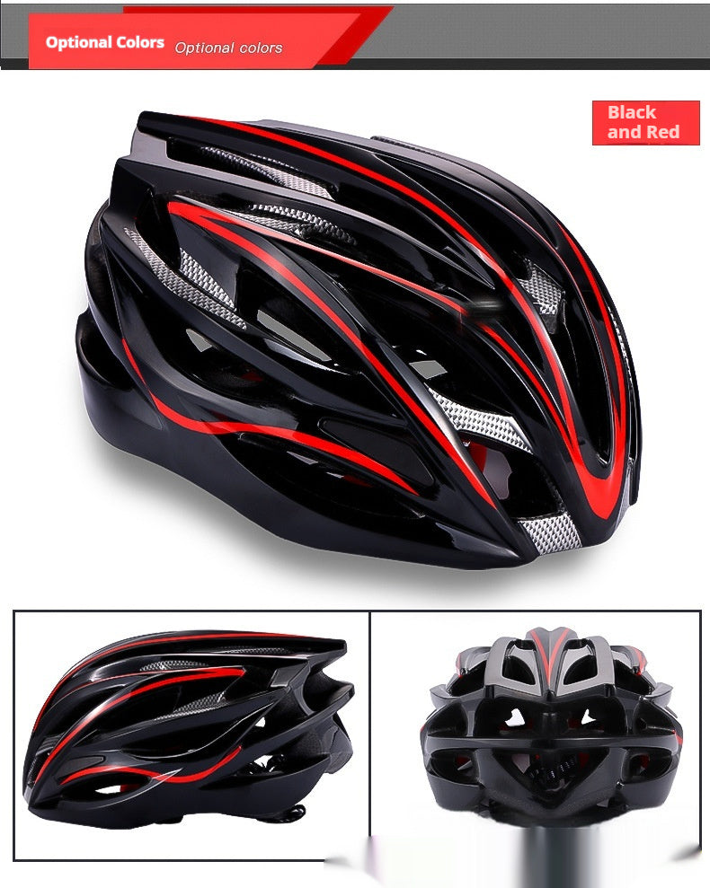 Casco de ciclismo para bicicleta con moldeado integrado, unisex, para bicicleta de montaña